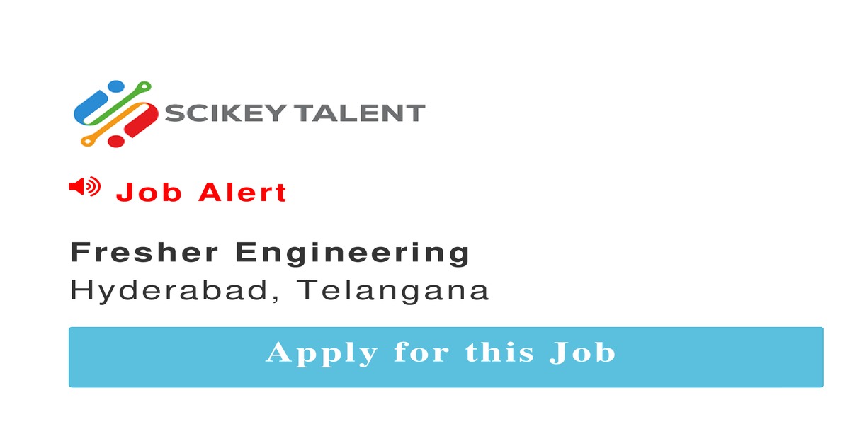 Fresher Engineering job In Hyderabad by United Tech SCIKEY