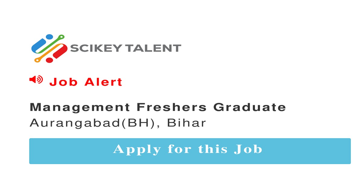 Management Freshers Graduate job In Aurangabad BH by Belech India